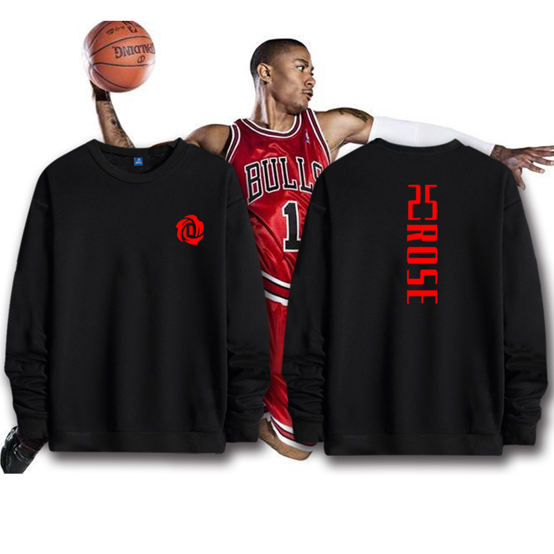 风城玫瑰运动秋冬保暖套头卫衣