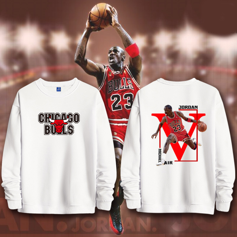 乔丹飞人欧美潮牌风保暖套头卫衣