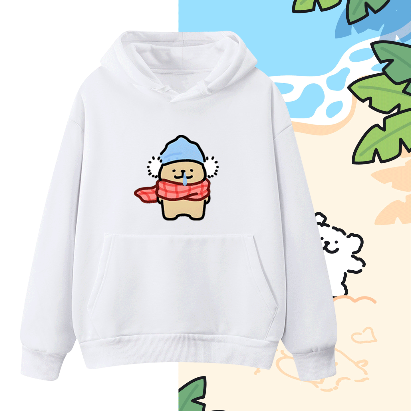 男女秋可定制带帽卫衣