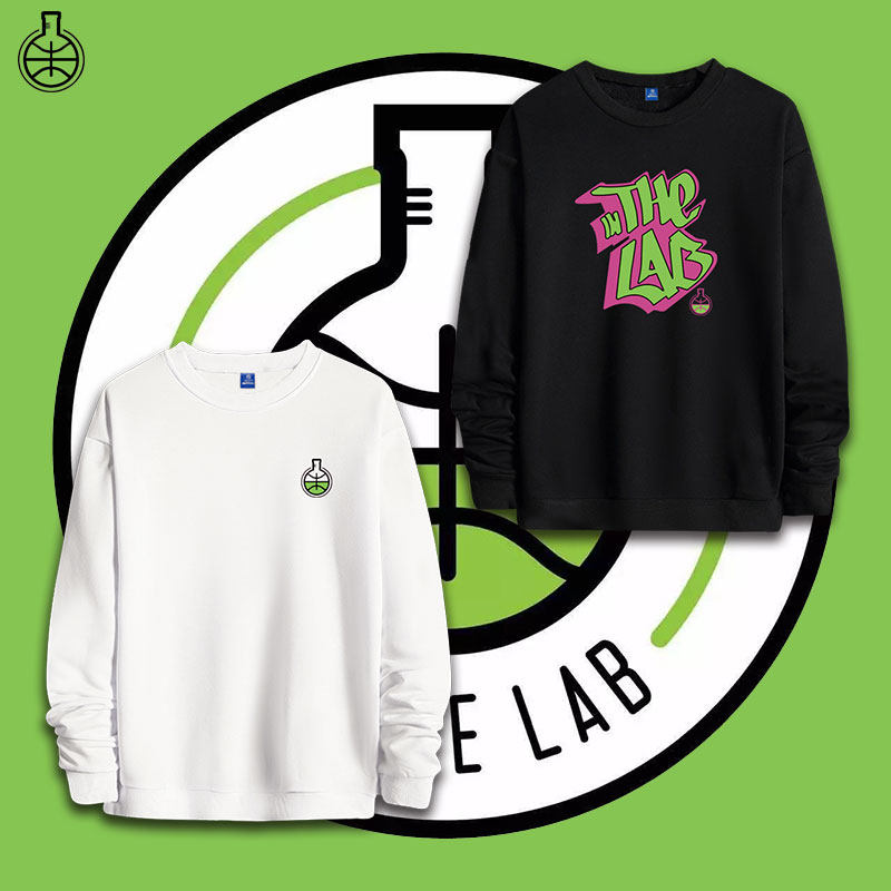 德文10000小时圆领套头卫衣潮ballislife in the lab运动大码外套