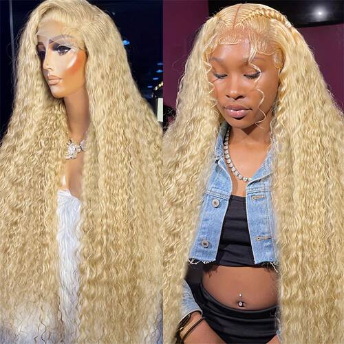 13x6 Hd Lace Frontal Wig 613 Blonde Wig 13x4 Lace Human Hair