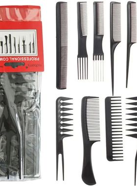 Barber Hairdressing Combs Multifunction Hair Detangler Comb