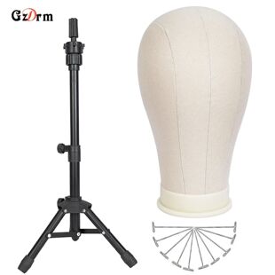 21inch 23inch Wig Head Mannequin Head with Wig Stand ,Maniki