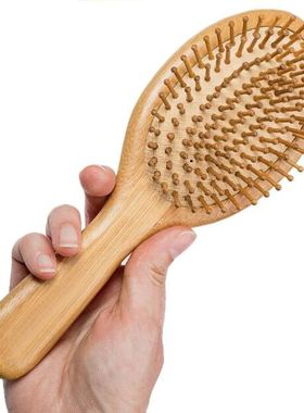 Premium Wooden Bamboo Hair Brush Improve Hair Growth Wood ha