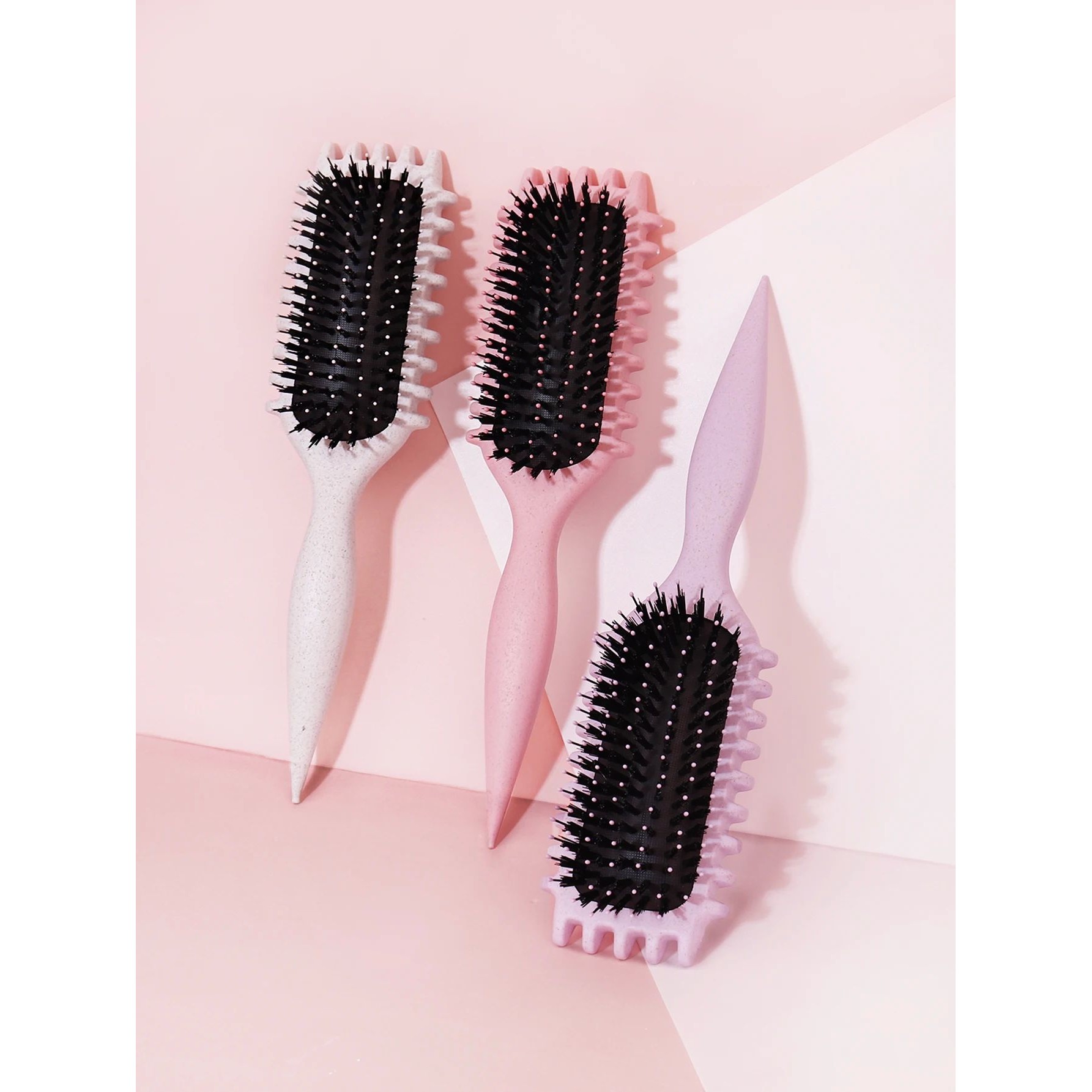 1PCS Curly Hair Definition Styling Brush Wrinkle Removal Hai