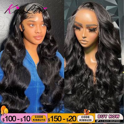 Kiss Love Body Wave 13x4/13x6 HD Lace Front Human Hair Wigs