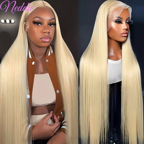Blonde Wig Straight 613 Hd Lace Frontal Wig 13X6 13X4 Transp