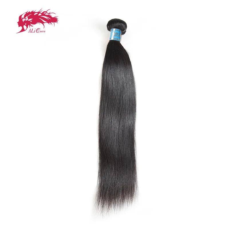 Ali Queen Unprosseded Straight Hair Bundles Peruvian Human H