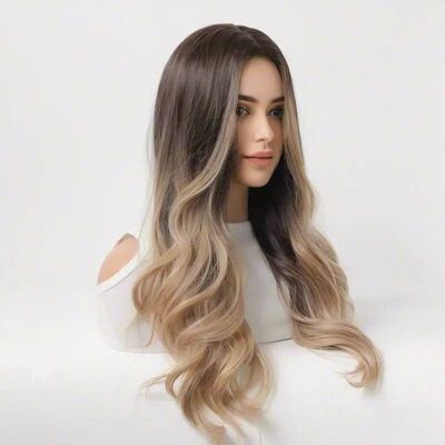 26 Inches Long,Synthetic Fibers Curly Hair Wig -Perfect for