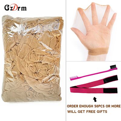 10Pcs HD Wig Caps High Quality Transparent HD Hair Nets Weav