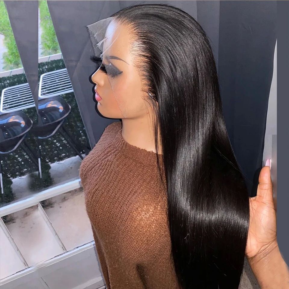 Wigs Human Hair Lace Frontal Wig Brazilian Straight Human Ha