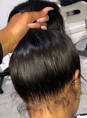 360 Full Lace Frontal Wig Brazilian Bone Straight 13x4 13x6