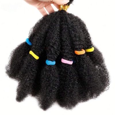 Afro Kinky Hair Pre Stretched Afro Kinky Twist Hair Braiding