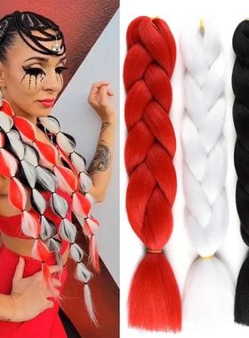 Lihui Synthetic Braiding Hair Pre Stretched Jumbo Braid Hair