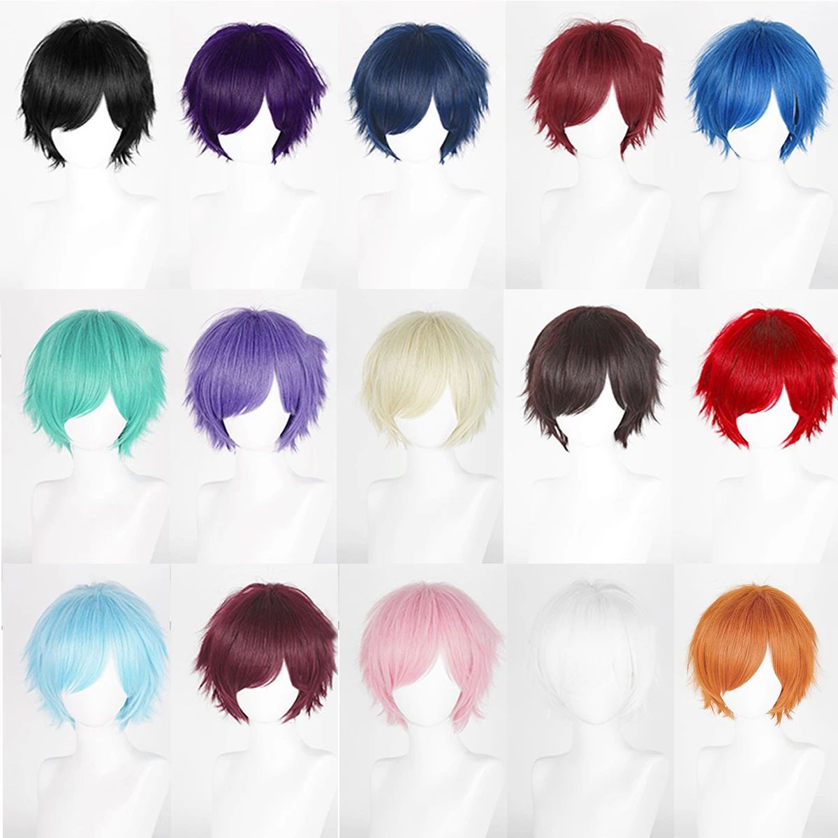 DIFEI 11 inches Synthetic Lolita wig women cosplay heat-resi