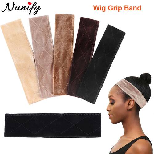 57Cm Velvet Wig Band For Fastern Wig Flexible Skin Wig Grip