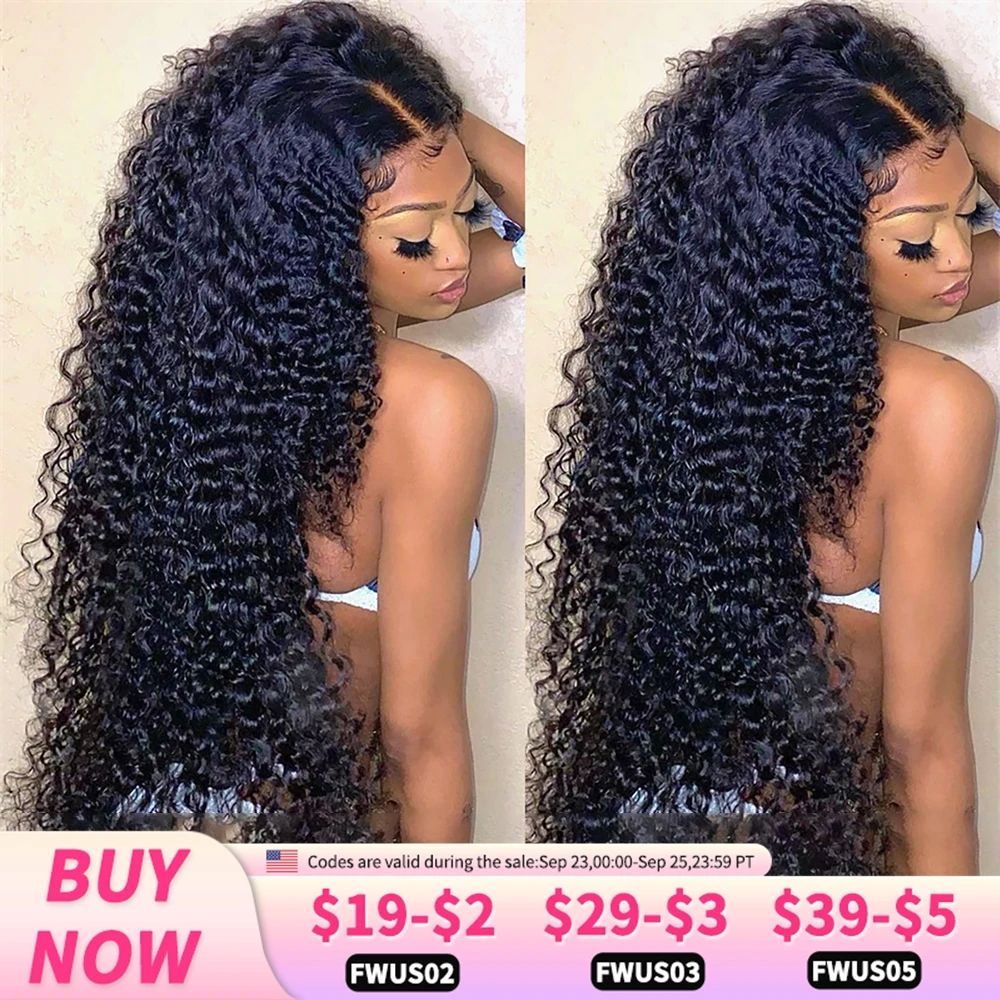 Deep Wave Frontal Wig 13x4 13x6 Hd Transparent Lace Frontal