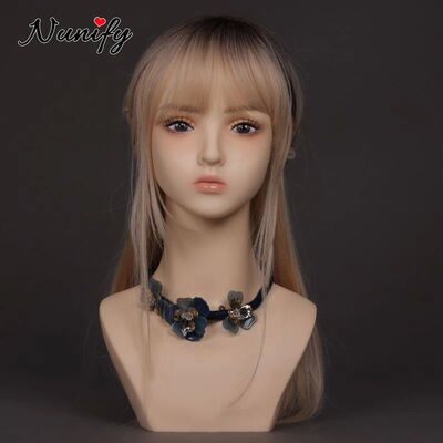 New Female Mannequin Head For Wigs Realistic Dummy Head To P