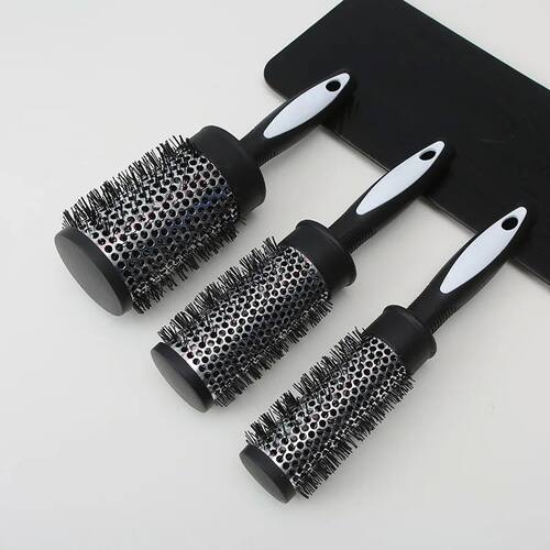 Hair Styling Hair Brush Nylon Comb Cylinder Curly Hair Rolli