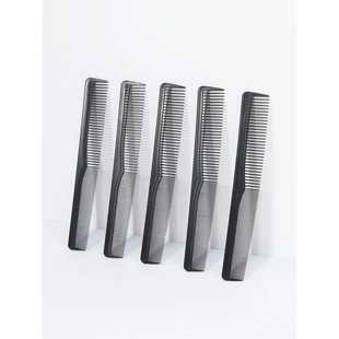 5pcs carbon fiber cutting comb, anti-static and heat-resista