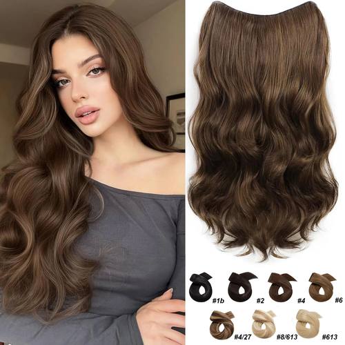 Bone Straight Clip In Hair Extensions 100% Human Hair 5 Clip