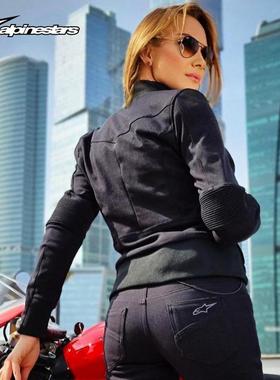 a星摩托车女士骑行服防摔摩托服机车服骑士服女BANSHEE