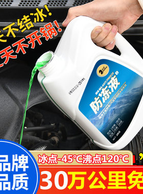 现代 汽车防冻液-11℃ 发动机冷却液水箱宝 红色绿色大众通用 2KG