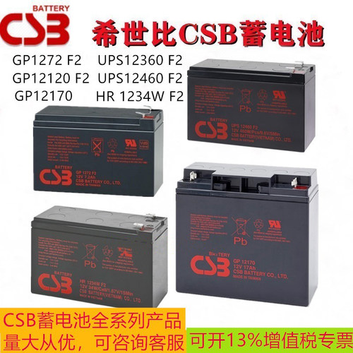 CSB电梯应急电源12V蓄电池
