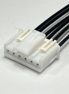 XARP-06V 胶壳带线, JST XAR系列连接线, 6P, 带Retainer