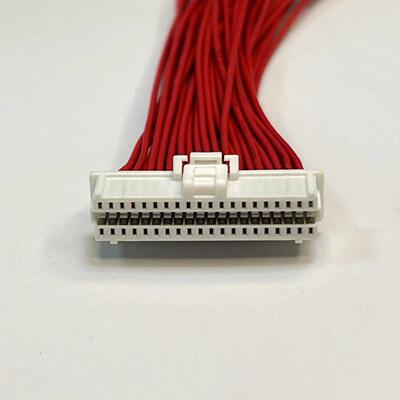 MX1.0mm间距，5011894010连接线，501189-4010胶壳带线，双排40P