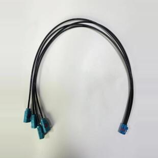 MINI FAKRA 4in1转FAKRA母头线，1拖4，仿TE  MATE-AX