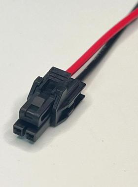 105307-1202连接线,1053071202胶壳带线, MOLEX NANOFIT 单排2P