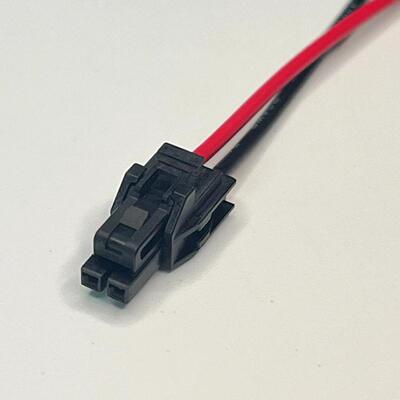 105307-1202连接线,1053071202胶壳带线, MOLEX NANOFIT 单排2P