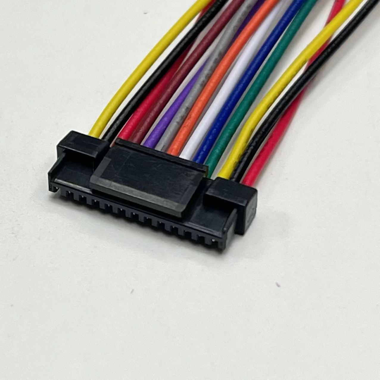 5055651301连接线,505565-1301端子线,Molex 1.25mm microlock13P