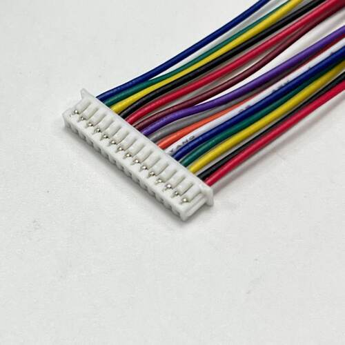 51021-1500 连接线, 510211500 胶壳带线, Molex1.25mm 15P成品线