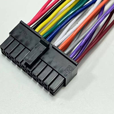43025-2000连接线，430252000配UL1061 20AWG线，molex3.0双排20P