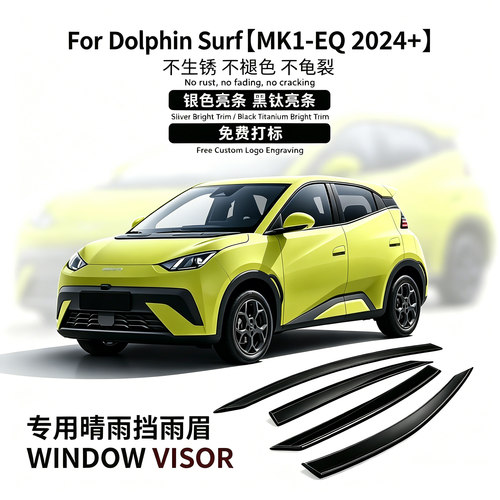 饰享2024款海豚Surf晴雨挡