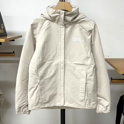 25秋冬JackWolfskin狼爪冲锋衣女户外运动防泼水夹克外套5031931