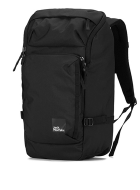 JackWolfskin狼爪双肩包男女25春夏户外休闲徒步通勤电脑包A64016