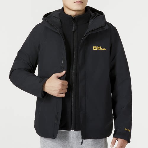 秋冬狼爪冲锋衣男三合一户外防水保暖可拆卸抓绒两件套5012776