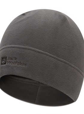 现货清仓奥莱正品JackWolfskin狼爪抓绒帽男秋冬保暖帽子1909852