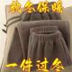 百搭长裤 清仓捡漏 宽松运动裤 休闲裤 摇粒绒加绒秋冬加厚卫裤 男士