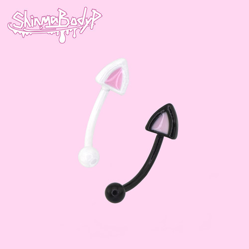 Shinma爱宠日记猫猫耳朵眉钉