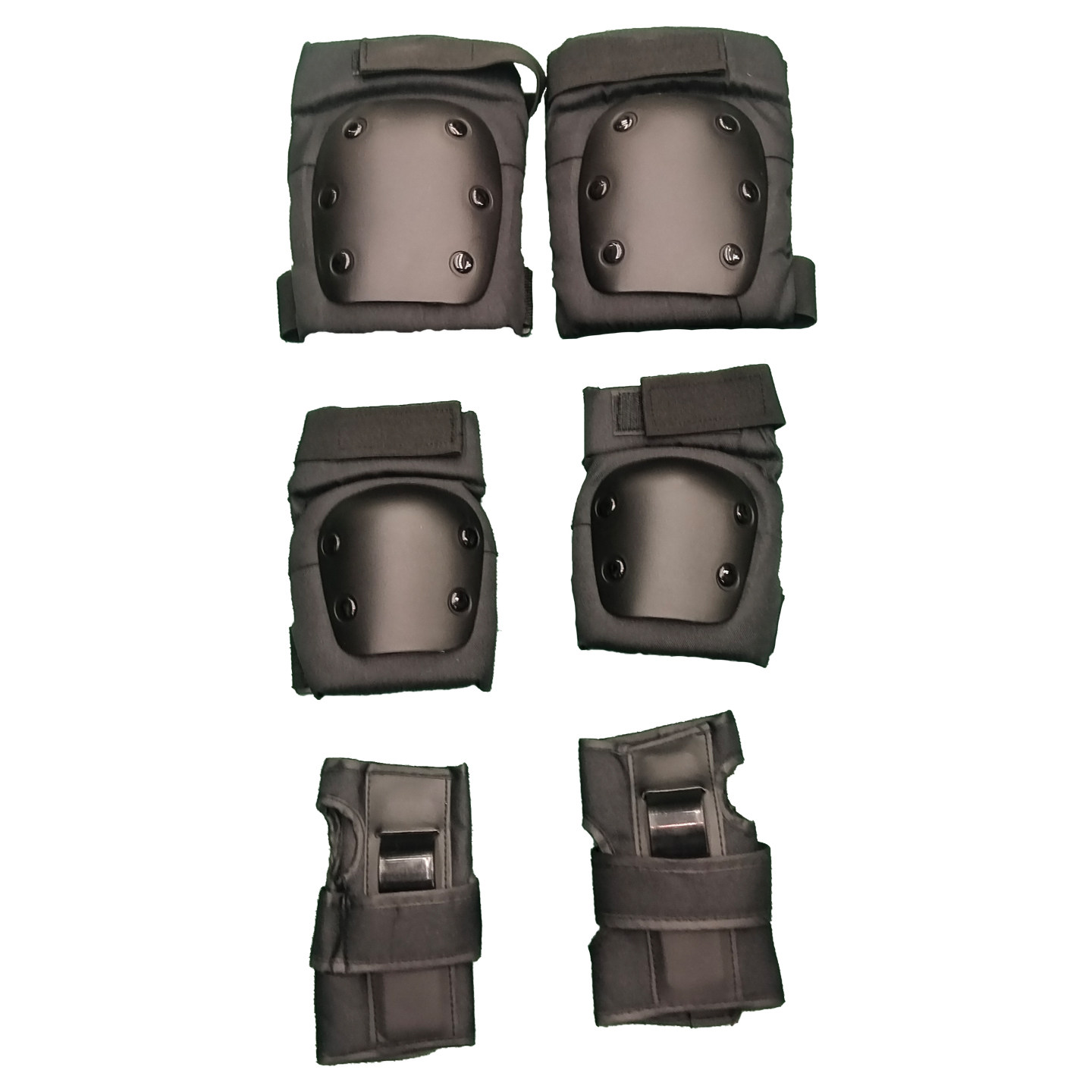 户外轮滑滑板滑冰滑雪护具套装成人儿童护膝护肘护手套装防摔保护