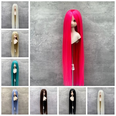 bjd娃娃sd直发刘海柔软丝