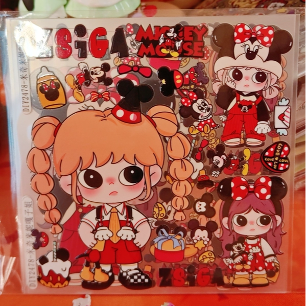 【1月18日】卡通手机壳浮雕贴纸平板防水贴画12*12厘米 一套三张,文具电教/文化用品/商务用品,贴纸/立体贴纸,淘宝优惠券,粉丝福利购,淘宝优惠卷