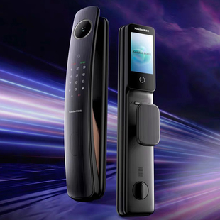 凯迪仕(KAADAS)Q20 F pro高清视频智能锁人脸指纹密码卡片解锁