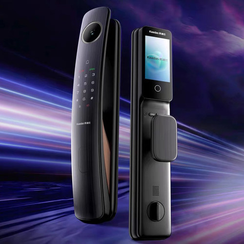 凯迪仕(KAADAS)Q20 F pro高清视频智能锁人脸指纹密码卡片解锁