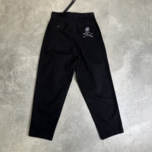 Mastermind联名款斜纹布工装日系卡扣腰带长裤型巨帅宽松休闲裤