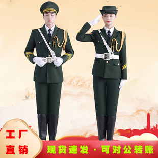 国旗班仪仗队服装升旗手服装升旗仪式礼宾服学生护卫队礼服鼓乐队